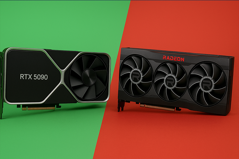 RTX 5090 vs. AMD Radeon RX 7900 XTX (Platform Ecosystem Battle) 3 comparison between RTX 5090 vs. AMD Radeon RX 7900 XTX (
