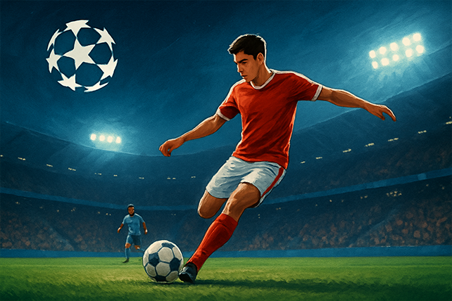 Soccer skills Champions League