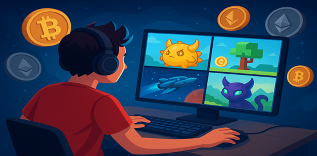Top Blockchain Games of 2025: How to Play, Earn, and Win Safely 4 Gamer exploring blockchain-based video games.