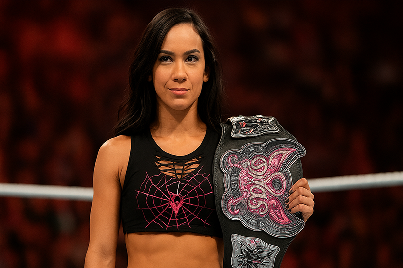 AJ Lee and Her Impact on Modern WWE Divas 2 wwe women aj lee Wrestler holding championship belt proudly.