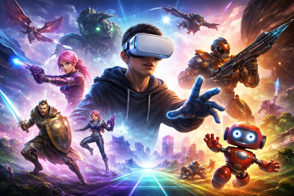 Top 20 best free VR games to play in 2026