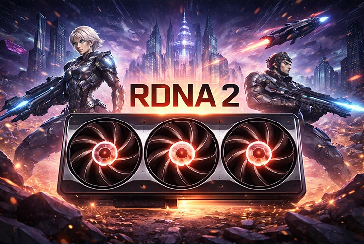 RDNA 2: AMD's Groundbreaking Graphics Architecture That Powered a Generation 2 Futuristic warriors and RDNA 2 tech