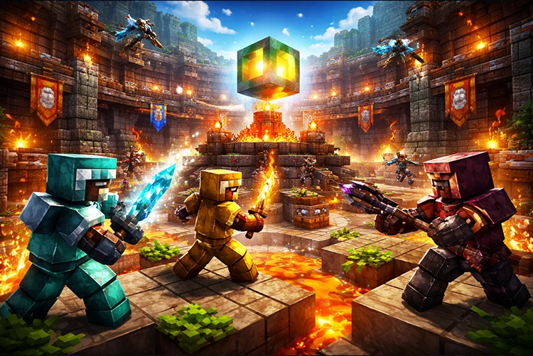 Minecraft PlayBattleSquare The Ultimate Guide to Arena-Style Multiplayer Battles 2 Minecraft PlayBattleSquare