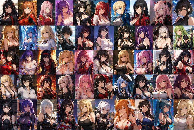 50 Hottest Anime Girls