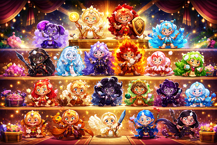 Cookie Run Kingdom Characters Tier List showcase