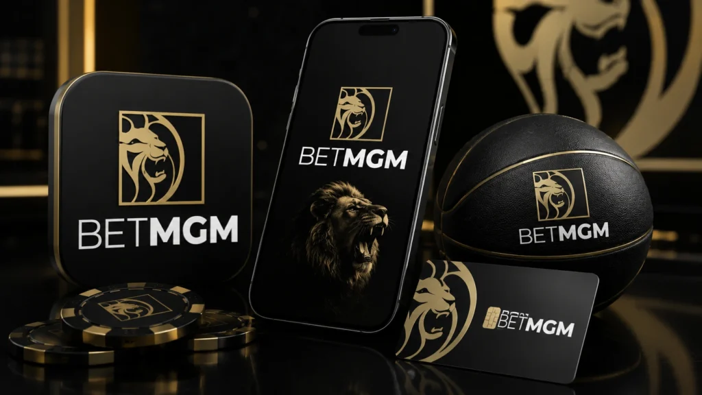 The Development of BetMGM in the US Online Market 4 Luxurious BETMGM branding with gold accents