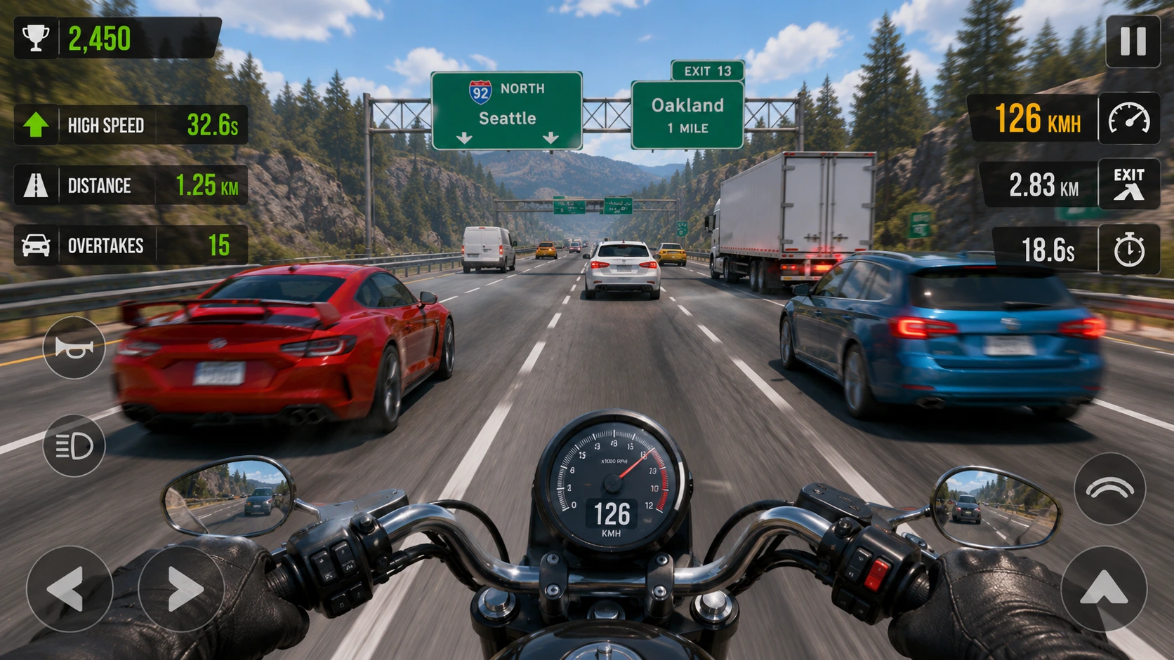 highway traffic unblocked